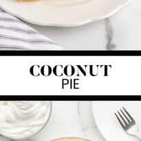 coconut pie collage pin