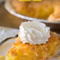 Coconut Pie - Good old-fashioned pie like grandma used to make. This mouthwatering dessert will melt in your mouth and be a hit with your family.