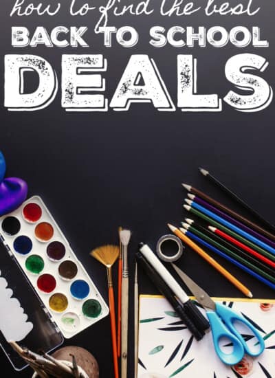 How to Find the BEST Back to School Deals