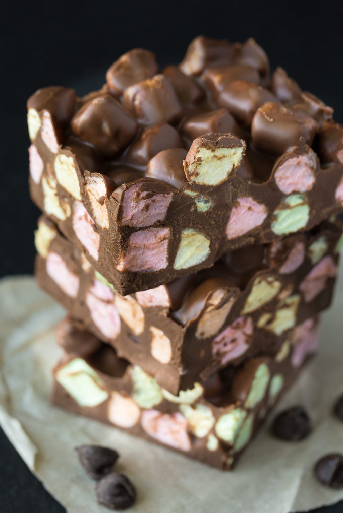 Chocolate Confetti Bars Simply Stacie