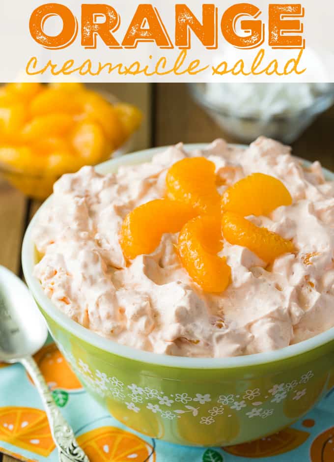 Orange Creamsicle Salad Simply Stacie