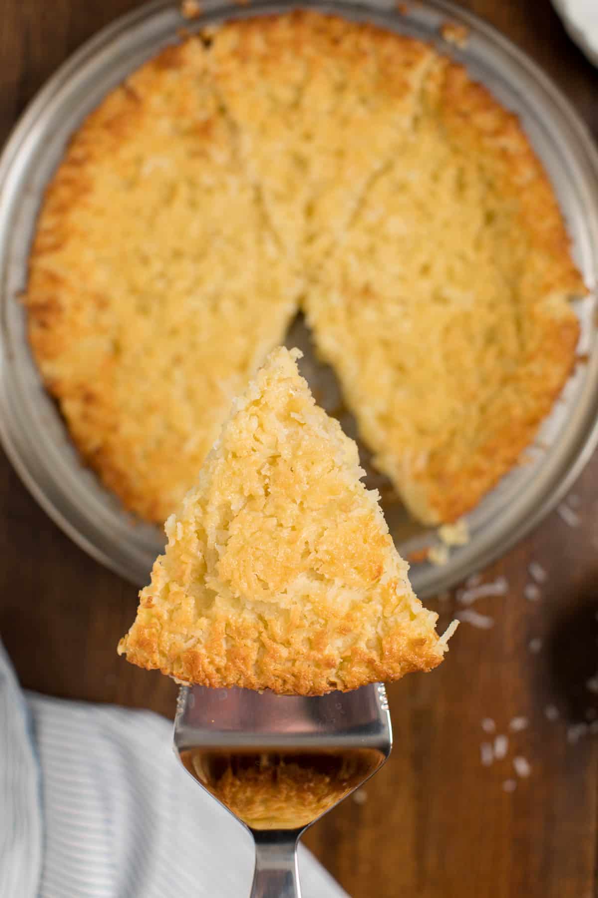 Impossible Pie - The easiest pie you will ever bake! It magically forms its own crust plus two delicious layers while baking.