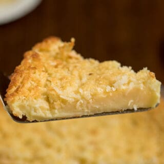 Impossible Pie - The easiest pie you will ever bake! It magically forms its own crust plus two delicious layers while baking.