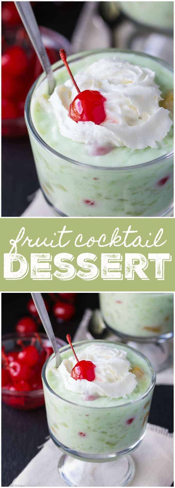 Frozen strawberries, undrained 1 can pineapple tidbits, drained 2 bananas, cut up 1 pkg. Christmas Fruit Cocktail Desert - Fruit Cocktail Dessert - Simply Stacie