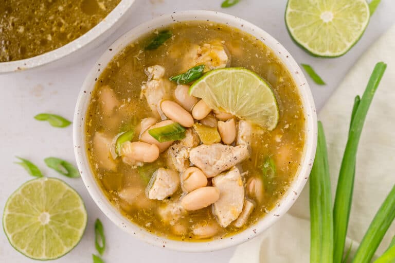 Salsa Verde Chicken Soup