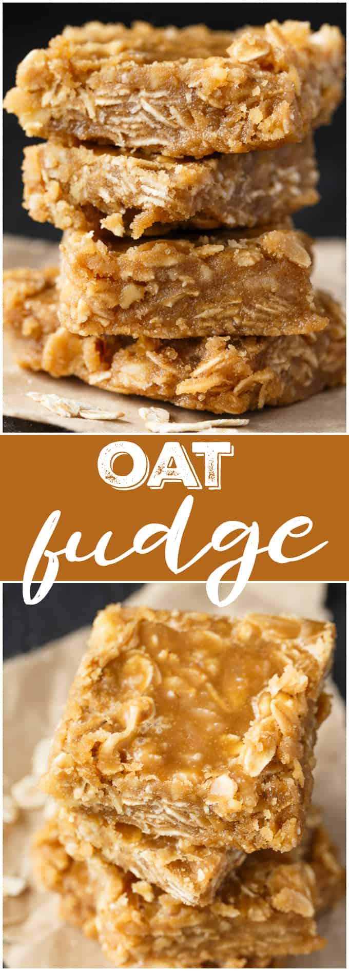 Oat Fudge - Add a little texture to your basic brown sugar fudge recipe with the addition of nuts, coconut and oats!