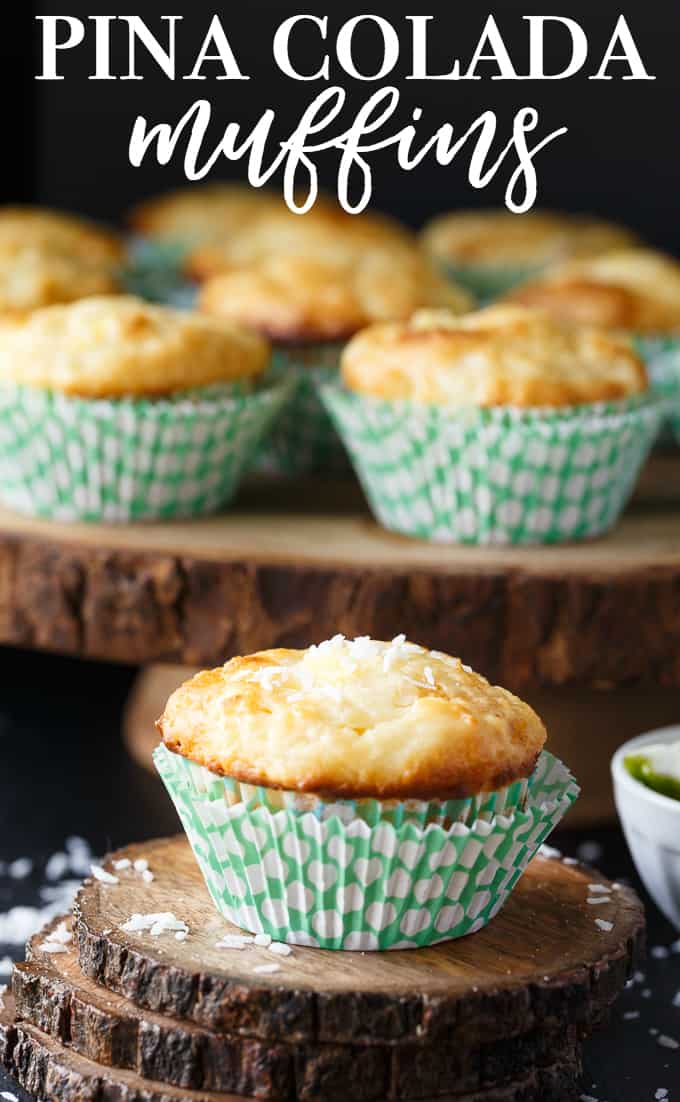 Pina Colada Muffins - Simply Stacie