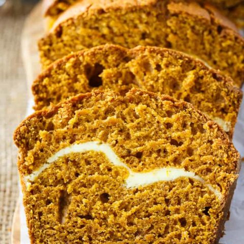 Pumpkin Ribbon Bread