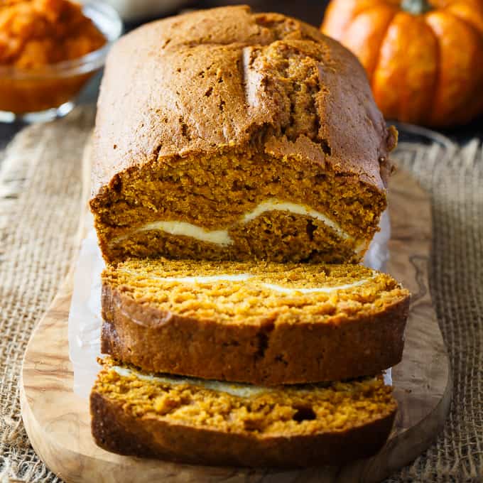 Pumpkin Ribbon Bread