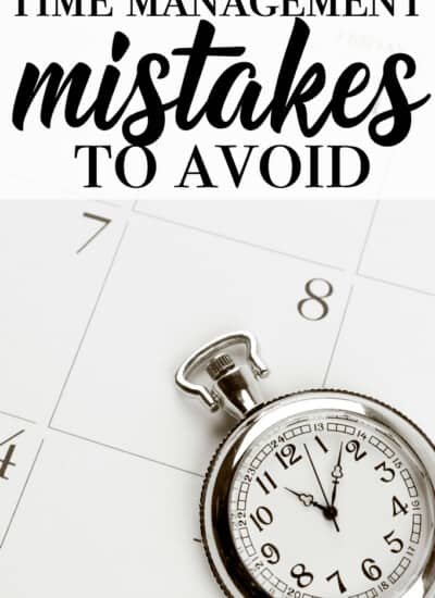 Time Management Mistakes to Avoid