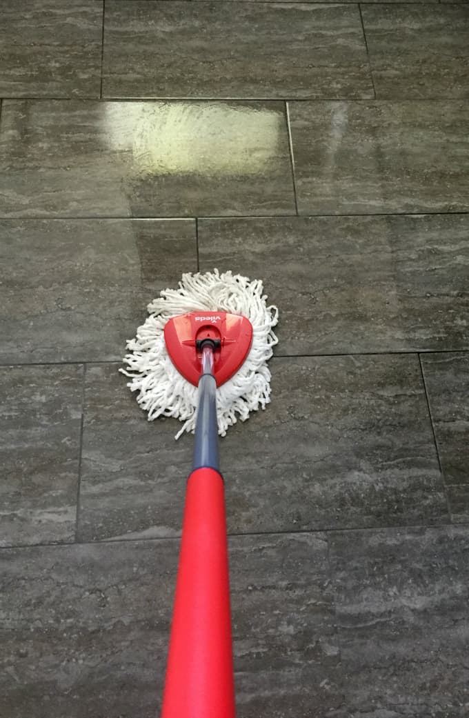 The Easiest Way to Clean Your Floors - My solution for spotless floors! The process could not be any simpler.