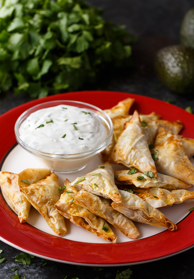 Avocado Toast Pockets - This brunch staple is wrapped in crispy phyllo dough for a new take on a trendy classic. Packed with corn, red onion, chili powder, and cilantro.