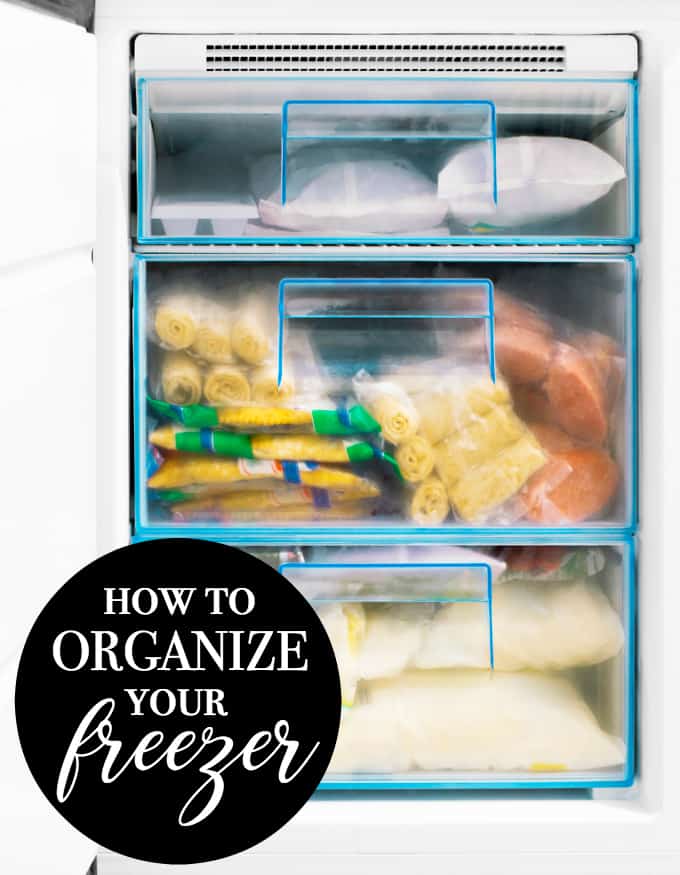 How to Organize Your Freezer Simply Stacie