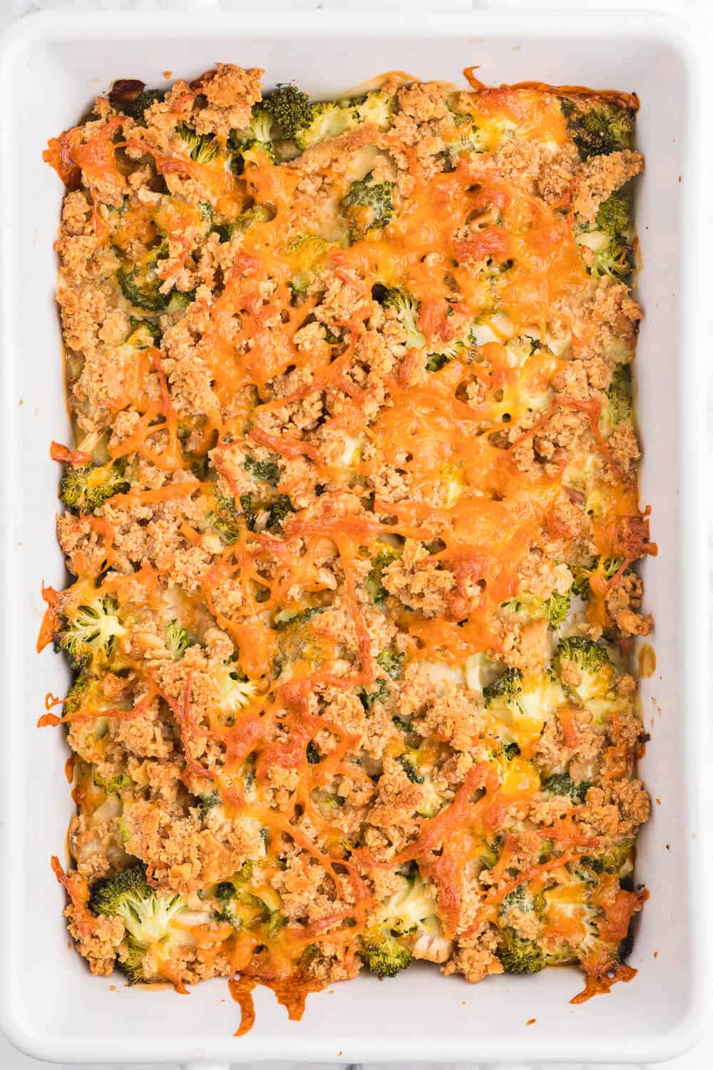 Chicken and Broccoli Casserole - This casserole is a great way to use leftover chicken. Combined with the broccoli and cheese, it is a family-pleasing main dish, served along side a salad.