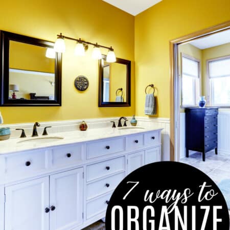 7 Ways to Organize Your Bathroom Cabinet