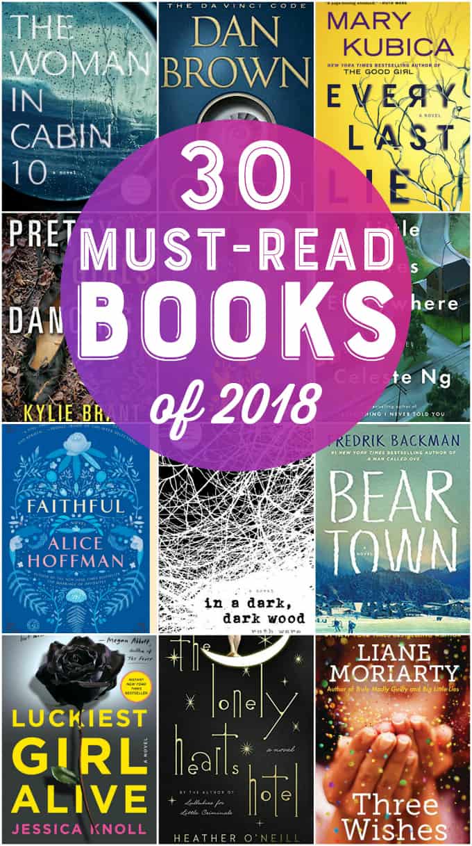 30 Books You Should Read in 2018 - Simply Stacie