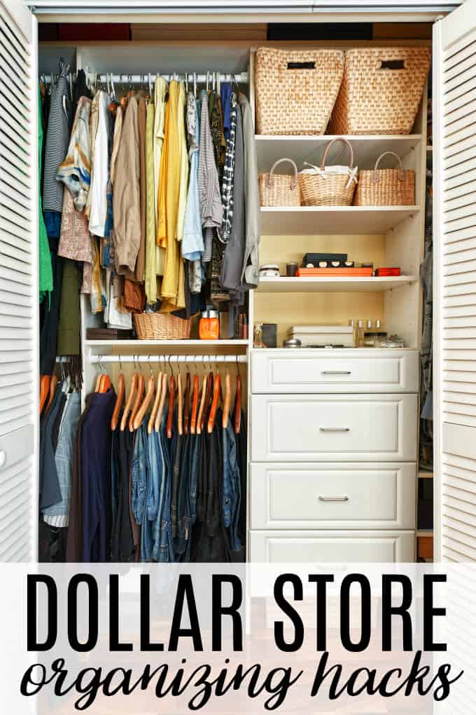 Dollar Store Organizing Hacks Simply Stacie