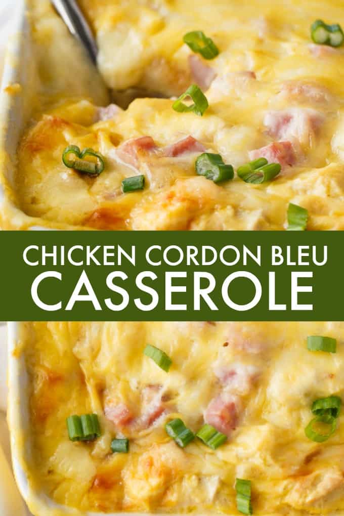 Chicken Cordon Bleu Casserole Simply Stacie