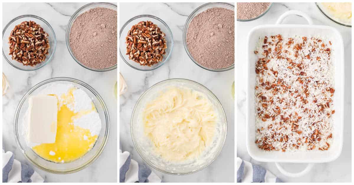 Steps to make Earthquake Cake