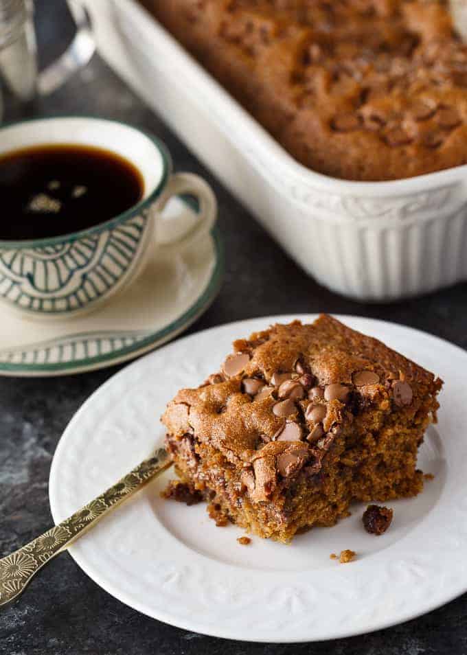 Mocha Cake - Serve with coffee or tea. It's wonderfully moist and delicious with hints of chocolate and coffee flavours.