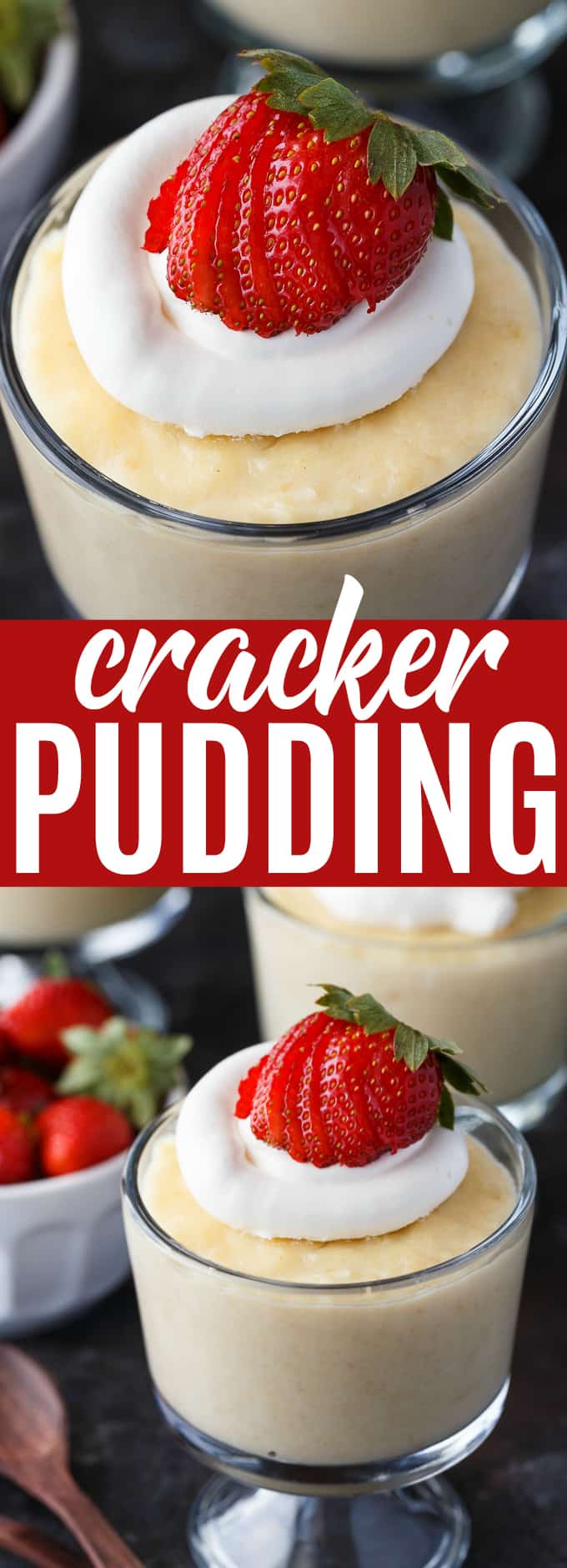 Cracker Pudding - This creamy pudding screams coconut pie filling. Made with just milk, soda crackers, eggs, vanilla and coconut! A vintage Pennsylvania Dutch dessert recipe.