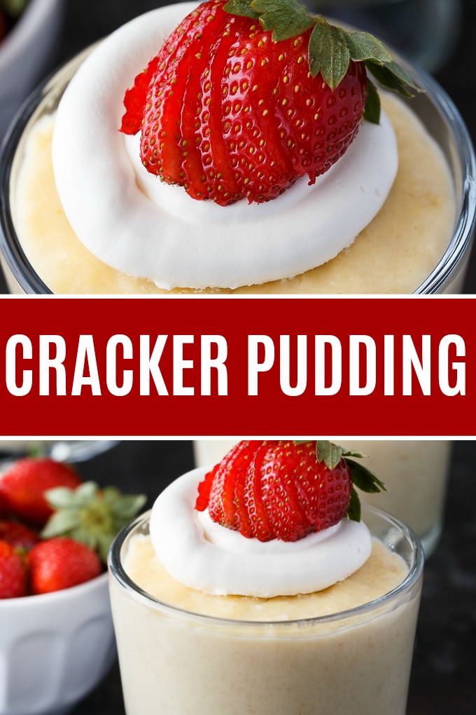 Cracker Pudding - This creamy pudding screams coconut pie filling. Made with just milk, soda crackers, eggs, vanilla and coconut! A vintage Pennsylvania Dutch dessert recipe.