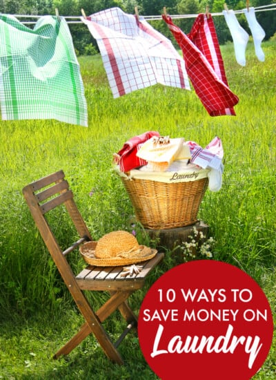 10 Ways to Save Money on Laundry