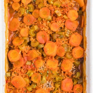 Shipwreck Casserole - The kind of meal grandma used to make! This layered casserole is stick to your bones delicious.