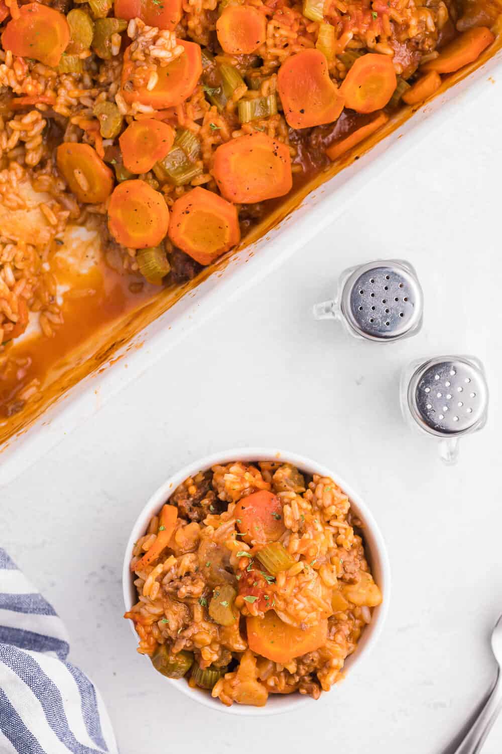 Shipwreck Casserole - The kind of meal grandma used to make! This layered casserole is stick to your bones delicious.