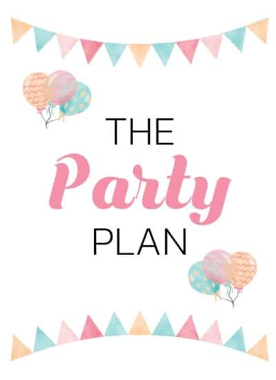 8 Free Party Planning Printables to Keep You Organized