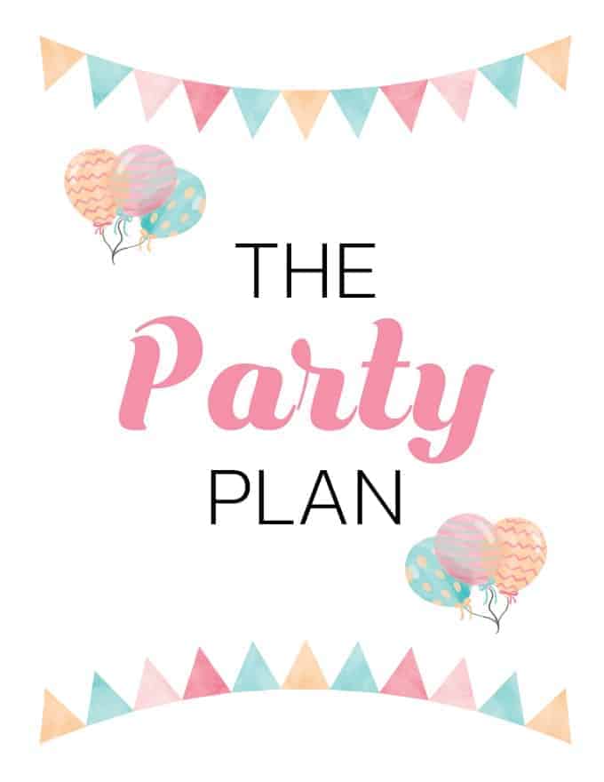 9 Free Party Planning Printables to Keep You Organized - This handy Party Planning Kit includes everything you need to plan the best party ever. Save your sanity and PLAN ahead!