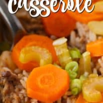 Shipwreck Casserole - The kind of meal grandma used to make! This layered casserole is stick to your bones delicious.