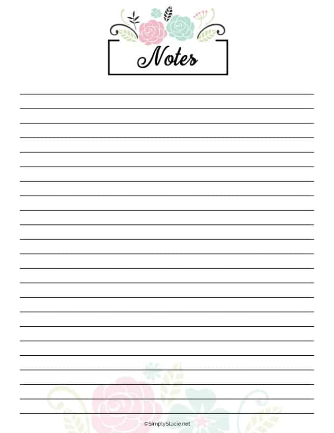 2019 Household Planner - Get organized in 2019 with free printables! This household planner has everything you need to get started.