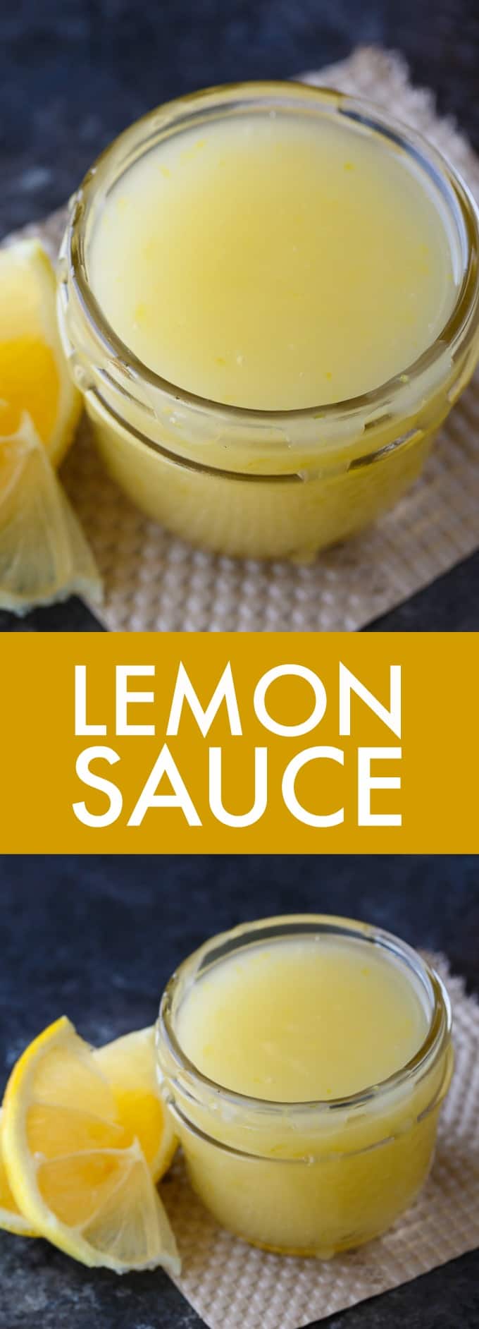 Lemon Sauce - Tangy and sweet! Serve over ice cream, cake, bread pudding or pancakes.