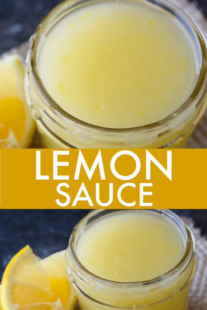 Lemon Sauce - Tangy and sweet! Serve over ice cream, cake, bread pudding or pancakes.