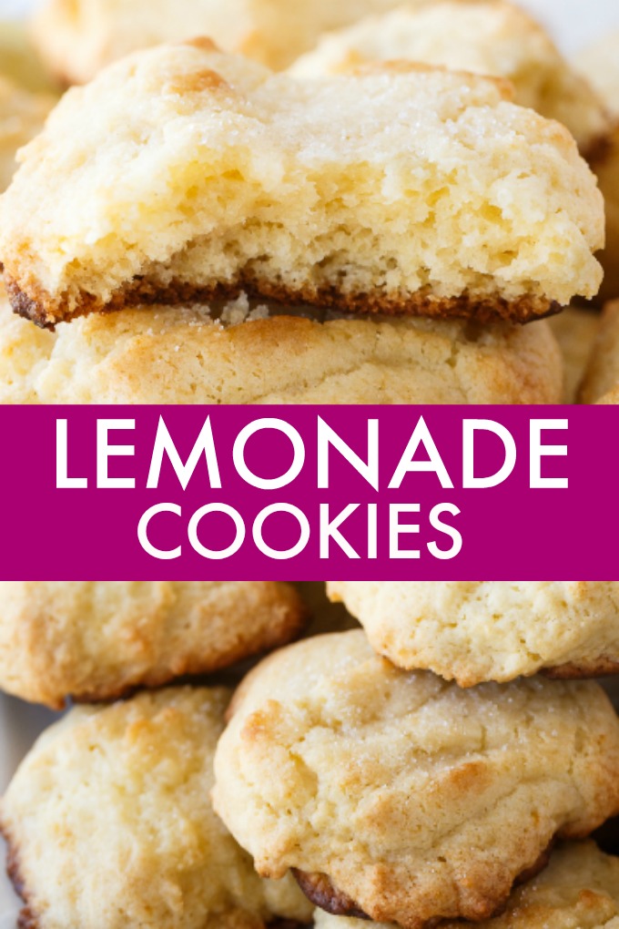 Lemonade Cookies - These delicious cookies are soft, moist and bursting with lemon flavor!