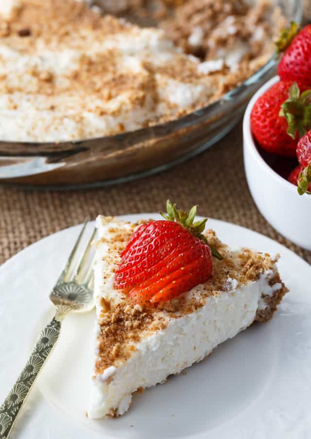 Easy Marshmallow Pie Recipe {NoBake Dessert} Simply Stacie