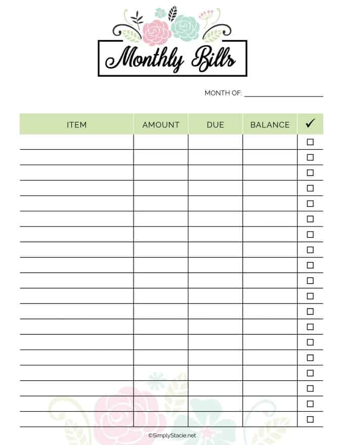 2019 Financial Planner Free Printable - Get organized in 2019 with this FREE 2019 Financial Planner printable! It has worksheets for a monthly budget, daily spending, debt payoff and more.