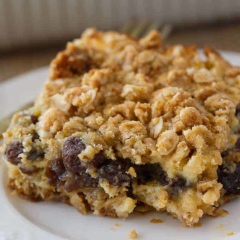 Sour Cream Raisin Bars-image