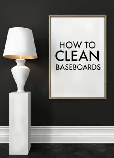 image of baseboard and lamp