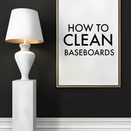 image of baseboard and lamp