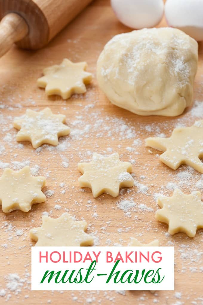 Holiday Baking Must-Haves - Baking Christmas cookies or treats? You will need this list of tools to make sure you get the job done!