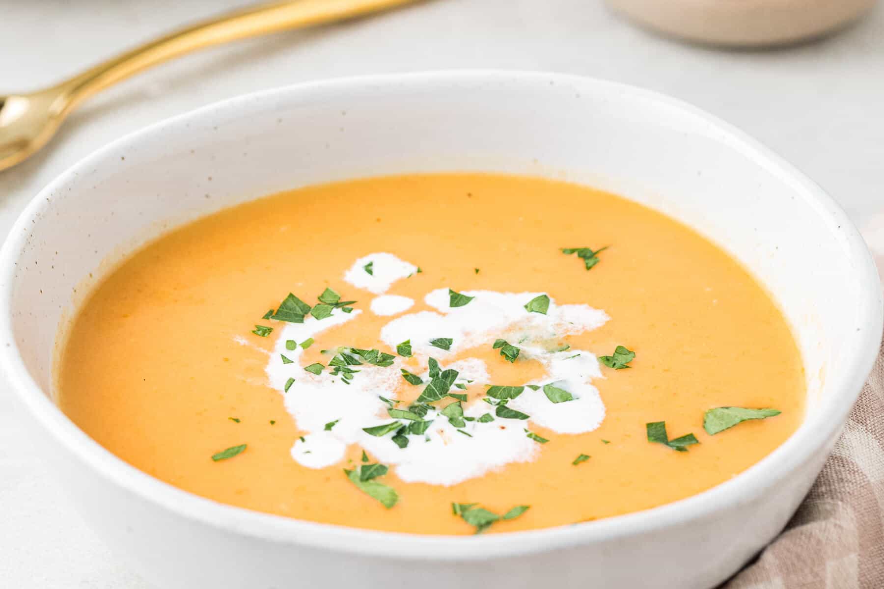 Cream of Carrot Soup - Simply Stacie