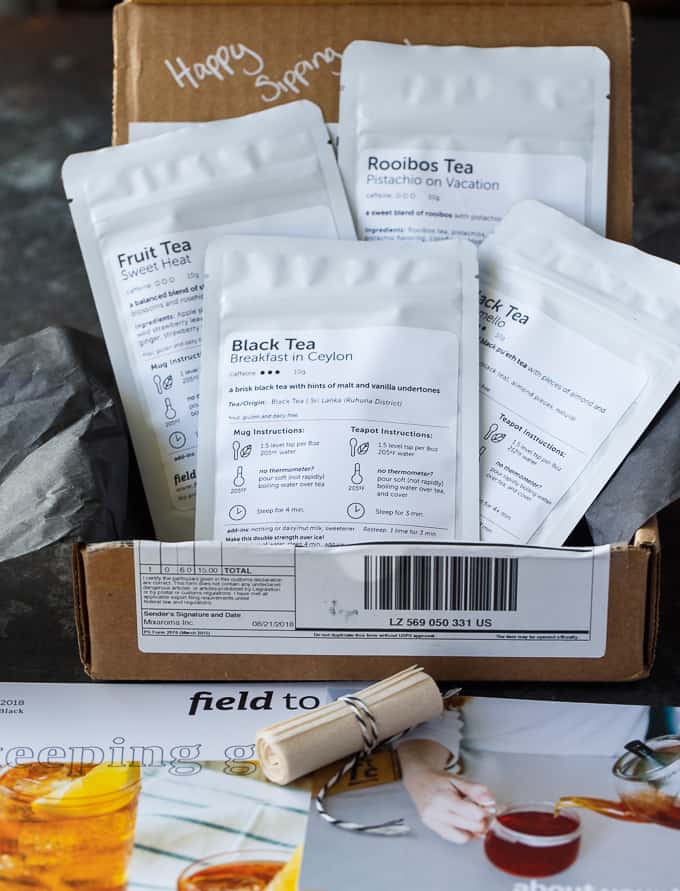 Field to Cup Tea Subscription Box