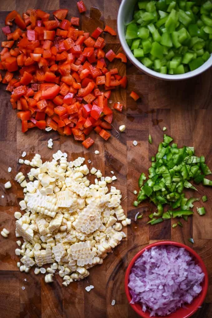 Vegan Mexican Casserole - This recipe is healthy, flavorful, and hearty enough to serve as a warm, fall dish. 