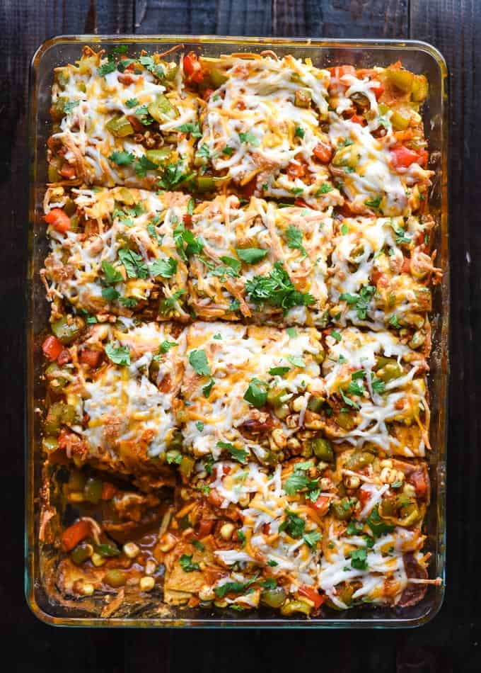 Vegan Mexican Casserole - This is the perfect Meatless Monday meal - all in one dish! The familiar Mexican flavours of cumin, paprika and oregano will make this dish appealing to even the biggest meat lover.