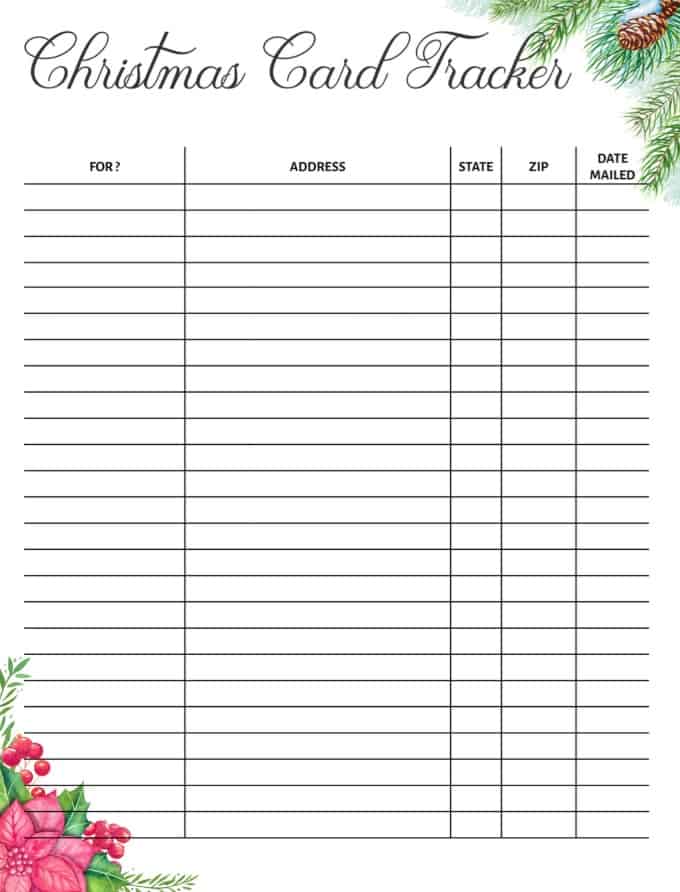 Christmas Planner Free Printable - Take the stress out of the holidays with this Christmas Planner free printable. It's exactly what you need to get organized so you can enjoy all the festivities.