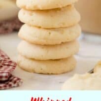 whipped shortbread cookies pin