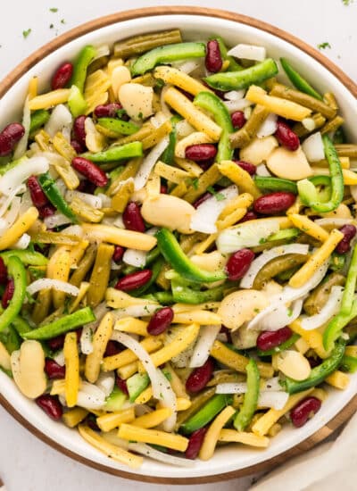 The recipe in a bowl.