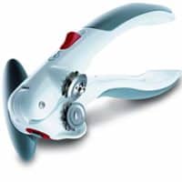 ZYLISS Lock N' Lift Can Opener with Lid Lifter Magnet, White